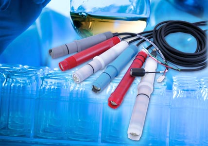 Submersible and inline pH sensors