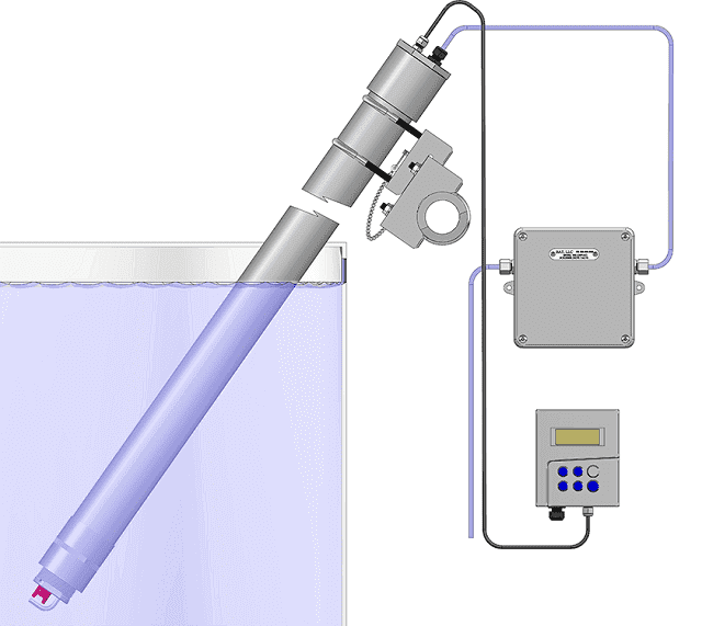 546 pH/ORP Sensor with Jet Cleaner & Distribution Valve 