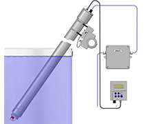546 pH/ORP Sensor with Jet Cleaner & Distribution Valve